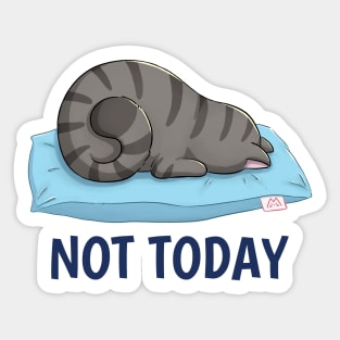 Cute Loafing Cat Sticker
